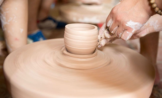 bat trang ceramic workshop
